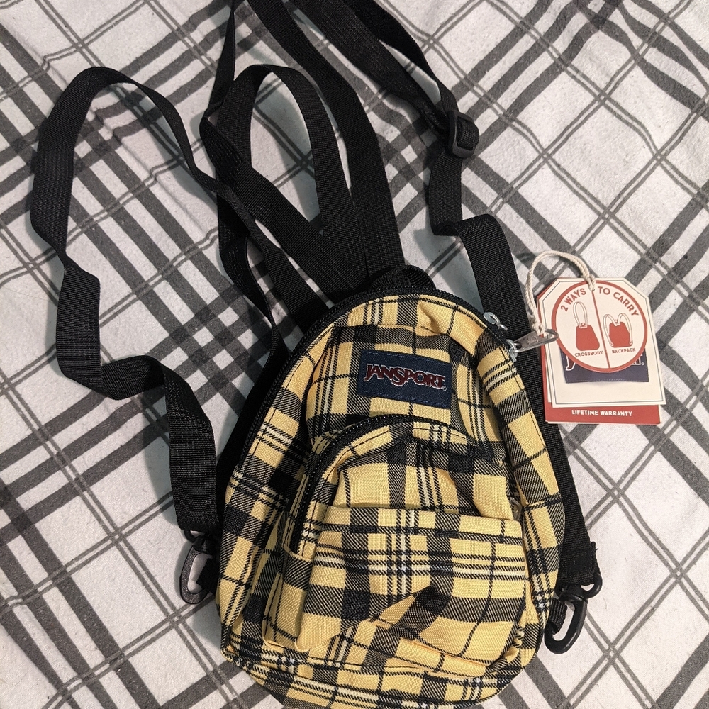 Jansport MINI backpack crossbody purse BNWT